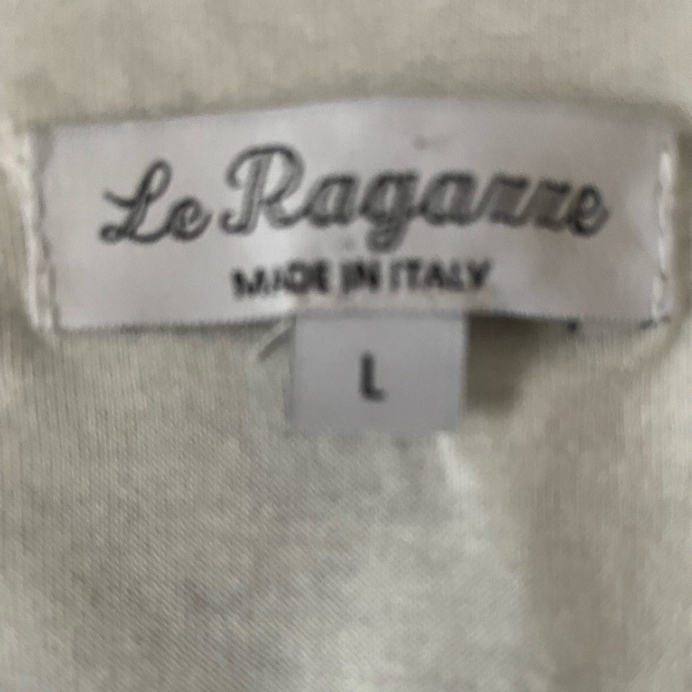 Le Raganne Blue and White Scoop Neck Maxi Sundress - Picture 11 of 11